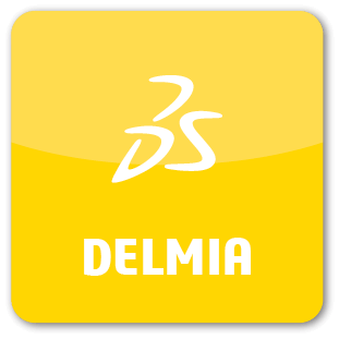 3DS Brand Icon DELMIA